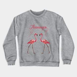 Flamingos Crewneck Sweatshirt